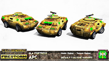 GLA Fortress vs USA Air Force (OPERATION FIRESTORM MOD) C&C Generals Zero Hour