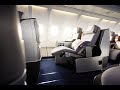 Lufthansa Flight from Frankfurt - Boston (Business Class)