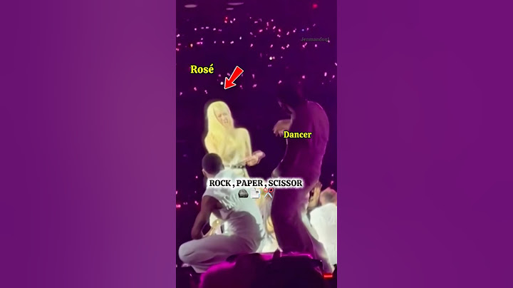 Rosé playing rock,paper, scissors with dancer 🫶🤧 #deadline #blackpinkedit #blackpinkrose #rosé