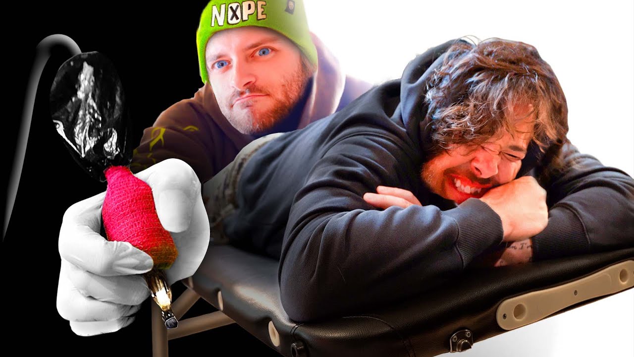 The Boys Do Each Others Tattoos