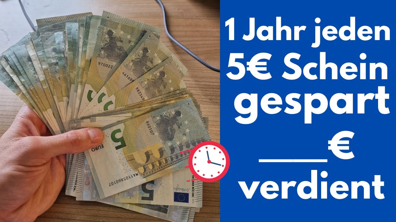 5 Euro Sparmethode und Pfandgeld Leergut Sparmethode