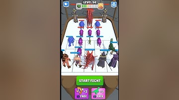 Dinosaur fight, merage Master game challenge, level 94 #sarfaraztechnology8906