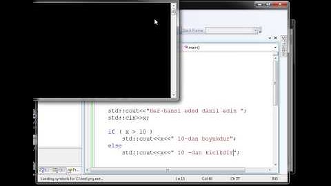 C++ dərs 13 Operatorlar Şərt operatoru if else