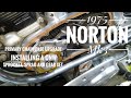 1975 norton mk3 primary chain case upgrade installing a cnw sprocket sprag and gear set