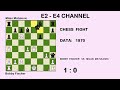 Bobby fischer  vs  milan matulovic   1970