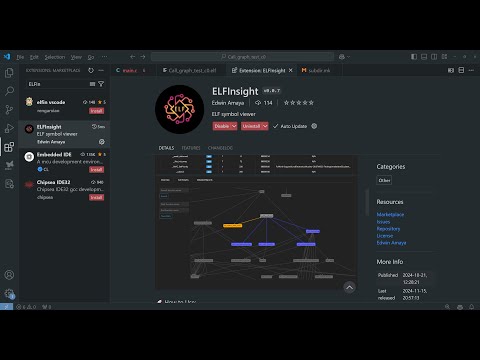 Checkout my VS Code extension : ELFInsight Callgraph generator