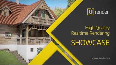 Vinter Cottage - Real-time Rendering Showcase - U-RENDER