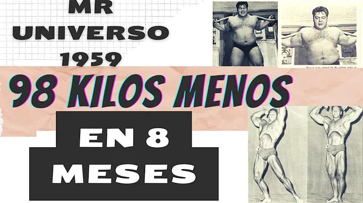 Mr Universo 1959 BRUCE RANDALL LOCA Transformacion...