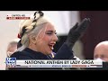 Lady gaga sings the national athem