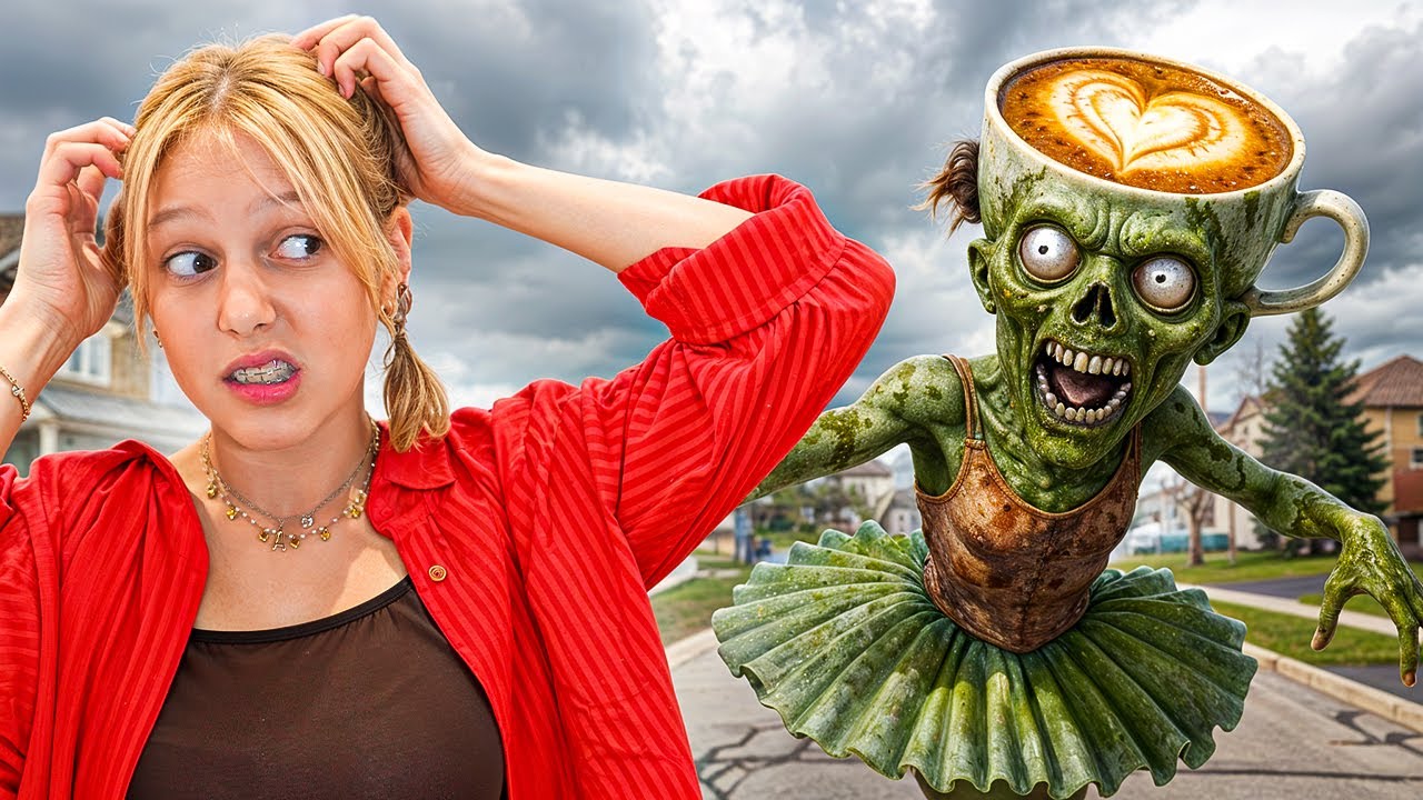 Балерина Капучино  заражена зомби вирусом !