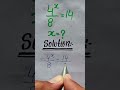 Solve for X in this nice Algebra Equation