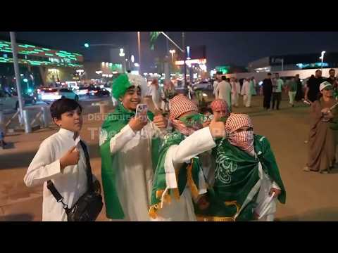 Celebrations in Riyadh as Saudi citizens mark National Day