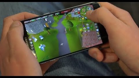 Trying out Runescape Mobile