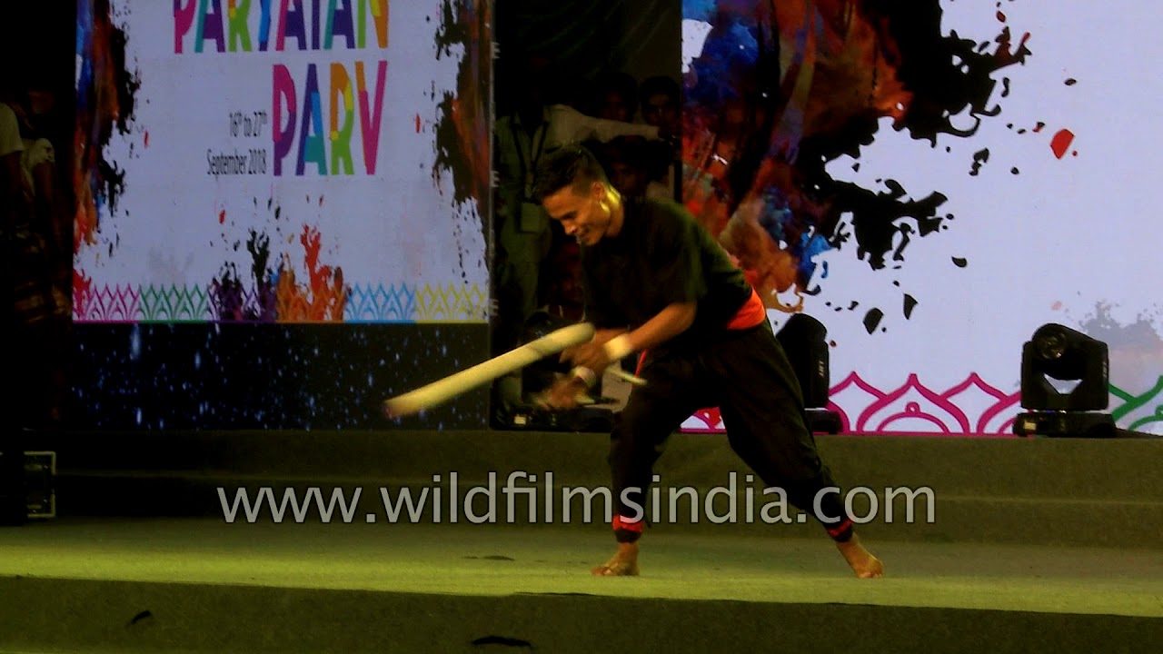 Stick Dance  martial art from Manipur