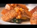 Grilled Salmon with Mango/Pepper Salsa