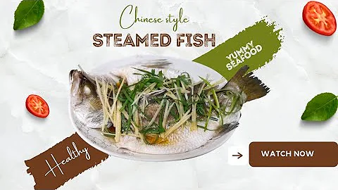 SUPER EASY Basic Chinese Steamed Fish Recipe | Easiest Way to Cook Fish