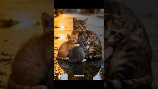 kekuatan cinta ibu yang abadi!!!#kucingviral#anakkucing#ibukucing#fypage#shorts