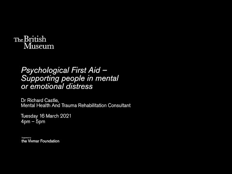 मनोवैज्ञानिक प्राथमिक चिकित्सा - मानसिक या भावनात्मक संकट में लोगों की सहायता करना