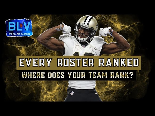 ranking nfl rosters