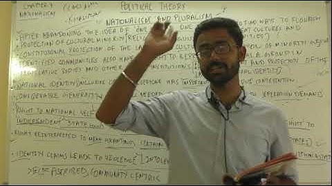 ""NATIONALISM AND PLURALISM" PART 2 CHAPTER 7 NATIONALISM CLASS 11 POLITICAL THEORY
