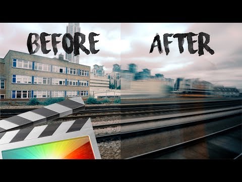 How To Add Motion Blur to Time-lapses - Final Cut Pro X