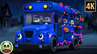 Halloween Wheels On The Bus More Spooky Cartoon For Kids