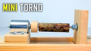 Cómo Hacer un Torno Casero de Madera | Mini Torno Casero