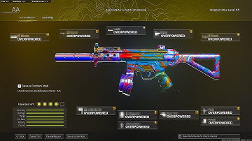 new *BUFFED* MP5 is BROKEN in WARZONE SEASON 4! 🤯 (Best MP5 Class Setup)