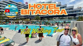 Hotel Bitacora, playa de las Americas, Tenerife. Full walking tour including room, restaurant & spa