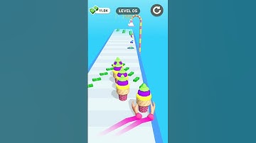 Bakery Ice Cream Stack 3D #shorts #gaming #viral