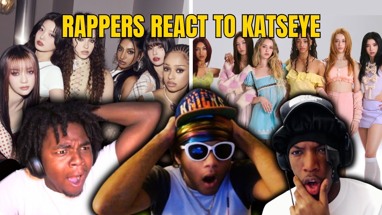 RAPPERS REACT TO KATSEYE FOR THE FIRST TIME 