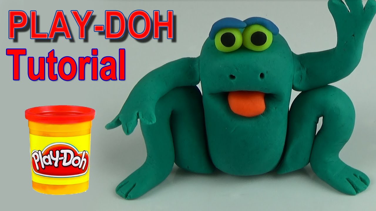 Play doh video tutorial frog YouTube