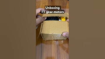New parcel 😲 | Unboxing TT gear motors #shorts #hashincludeelectronics #dcmotor