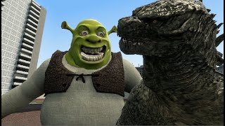 [SFM] Godzilla Vs Shrek