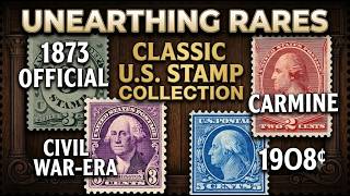 Classic American Stamps: From Civil War to Washington-Franklin Series Worth in millons