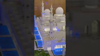 Replica of Sheikh Zayed Grand Mosque Abu Dhabi