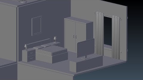 Blender: Modeling Another Cutaway House (Part 2)