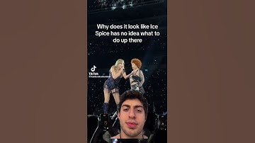 Thumbnail of Gotta watch the while video she starts staring at Taylor Swift like #icespice #taylorswift #swifttok