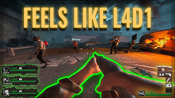 I modded L4D2 to feel like an OG L4D1 Remastered (Crash Course)
