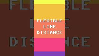 Flexible Line Distance in beautiful Python