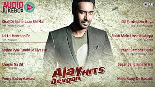 Ajay Devgan Bollywood Hits Non Stop Audio Jukebox ¦ Full Songs