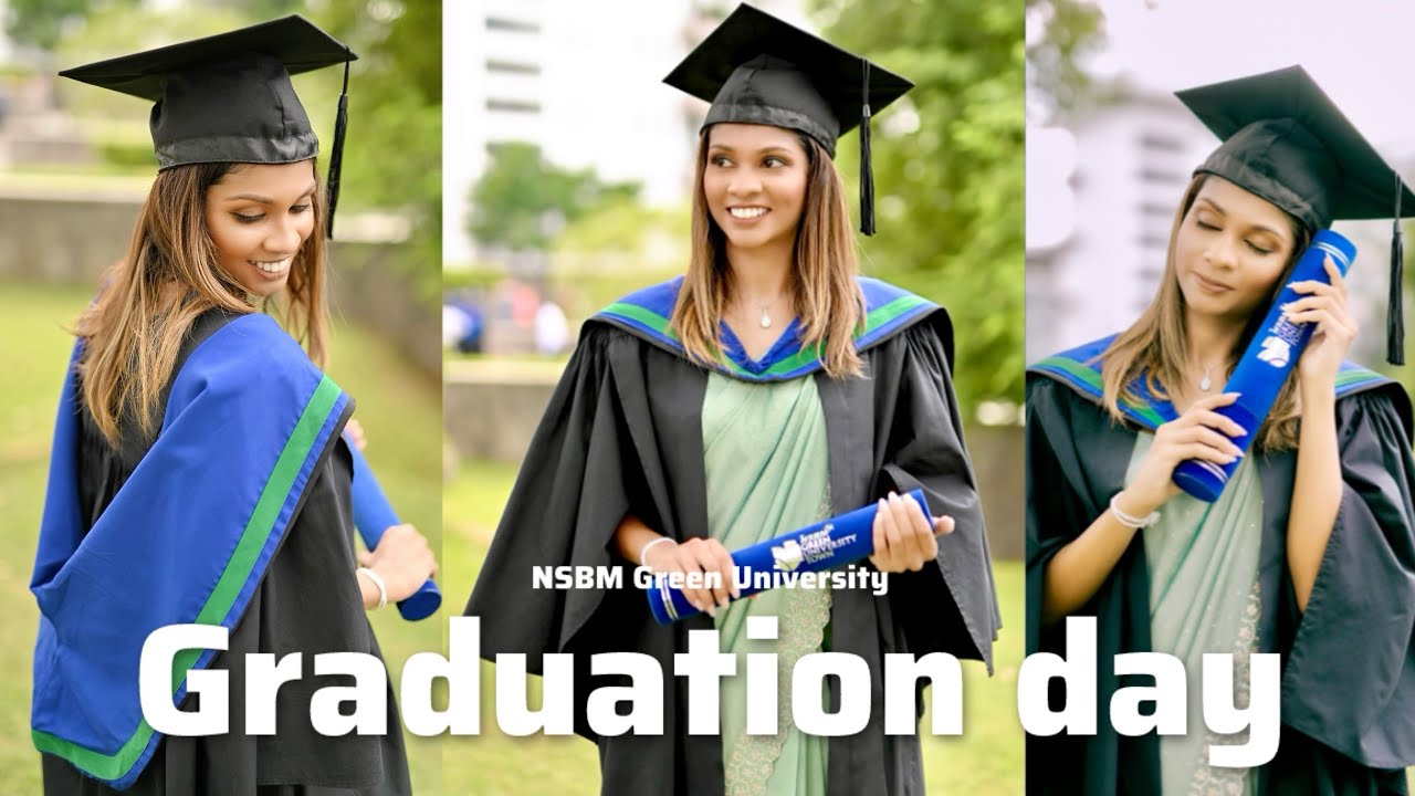 Graduation Day!!!👩🏼‍🎓🎓🍃| මගේ Graduation day එක අමතක නොවන ලස්සන විදිහට ගෙවුණු හැටි ✨| NSBM |Sri Lanka