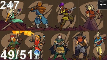 Crypt of the Necrodancer - All Chars Low% Attempts Day 36 (PB: 7th Character) [247]