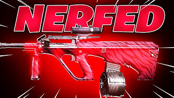 the *NERFED* AUG LOADOUT IN WARZONE (Best Aug Class Setup) Cold War Warzone Aug Nerf
