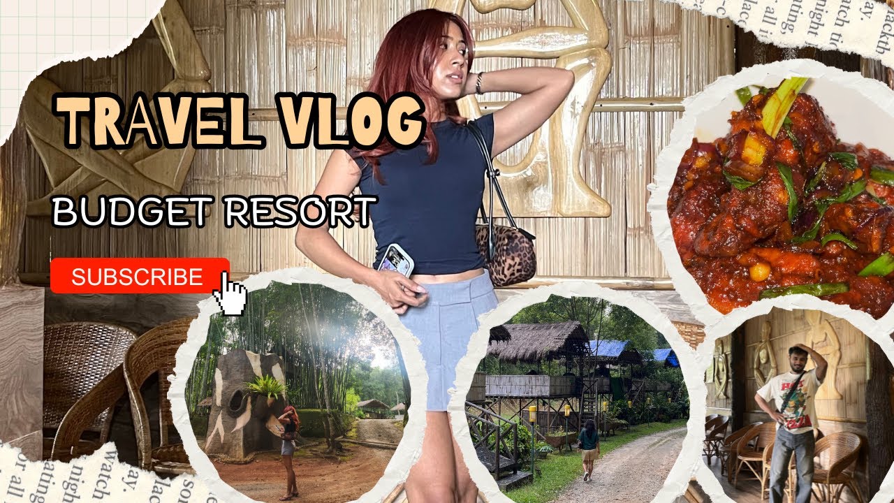 This RESORT is just 1 Hour from GUWAHATI! Stunning VIEWS, Food & Peaceful Stay 🌄🍽️