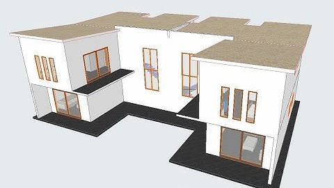 TWO IN ONE HOUSE MODELLING/step-8 (ROOF DESIGN in ARCHICAD 25)