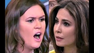 Sarah Sanders Fierce response when asked on Trump's 'SH!thole countries' comments