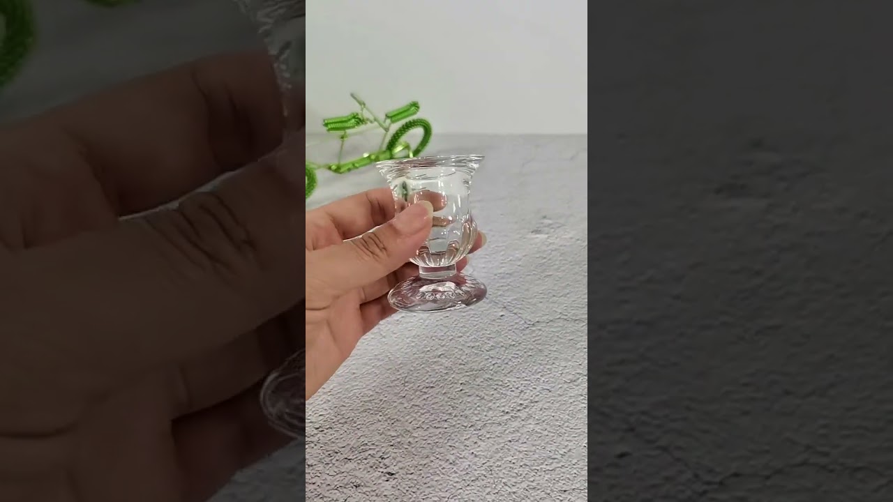 Glass Candle Holder and Tealight - Table Decor Ideas