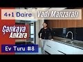 Ev Turu #8 / Vadi Manzaralı 4+1 Daire / Ada Mutfak - Yerden Isıtma / Çankaya 312 Evleri