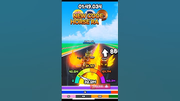 New code horse race roblox 2025 #roblox